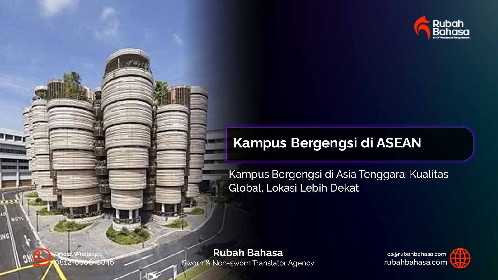 Daftar universitas terbaik di Asia Tenggara dengan reputasi global, termasuk kampus unggulan untuk studi internasional dan peluang pendidikan berkualitas.