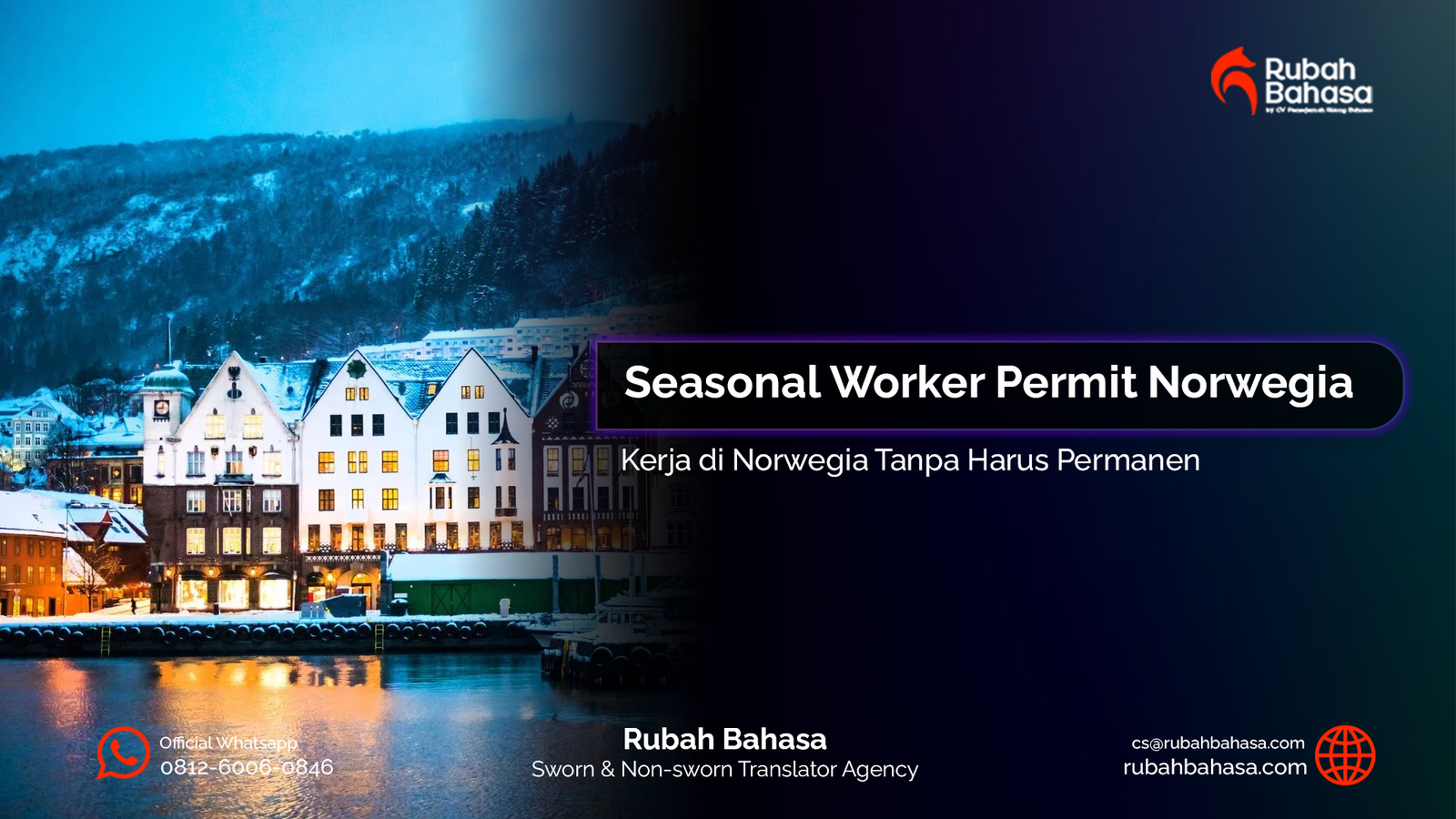 Konten tentang Seasonal Work Permit Norwegia yang membuka peluang kerja di Norway tanpa harus menjadi pekerja permanen, lengkap dengan informasi visa kerja, sektor pekerjaan musiman, dan peluang karier internasional bagi WNI.